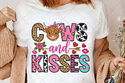 Valentine Cows And Kisses Png, an Illustration by Creative Art (Thumbnail 3 of 6)