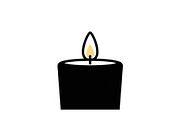 Candle Silhouette Vector Bundle, an Illustration by jahid234 (Thumbnail 8 of 51)