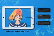 Procreate Paper & Canvas Brushes, a Brush Add-On by Vectorheroes (Thumbnail 4 of 10)