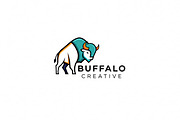 Buffalo Creative Colorful, a Branding & Logo Template by Logocreative (Thumbnail 2 of 2)