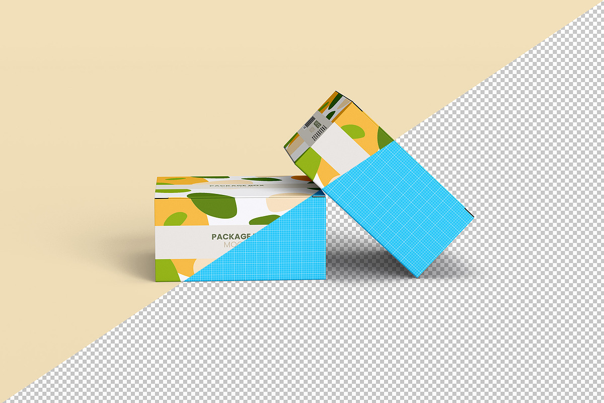 Package Box Mockup - 7 views, a Packaging Mockup by Illusiongraphic (Photo 11 of 19)