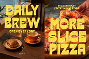 Baquera - Retro Display Font, a Serif Font by Inviline.co (Thumbnail 4 of 10)