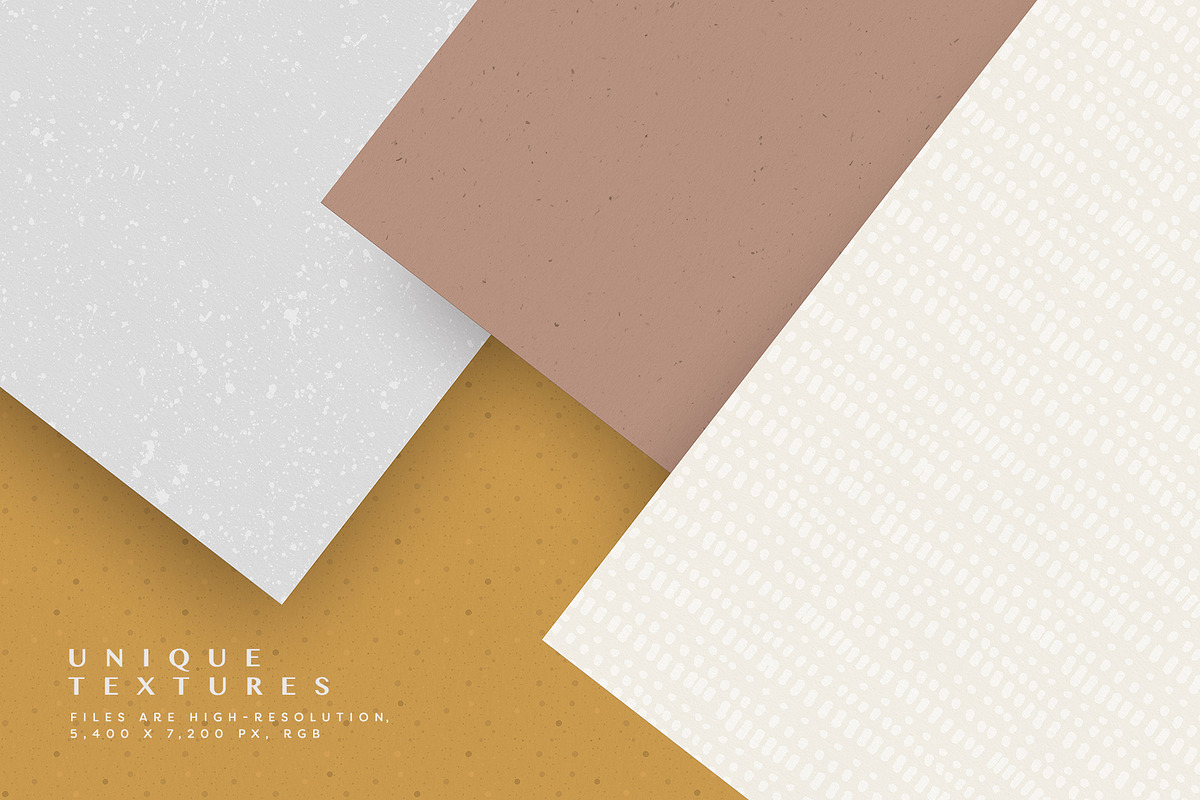 Paper Textures in Modern Colors, a Texture Graphic by Basia Stryjecka (Photo 11 of 16)