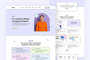 Meelo - Framer Template, a Landing Page Template by elemis (Thumbnail 1 of 6)