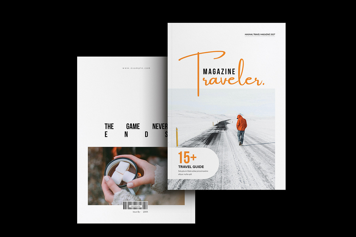 Travel Magazine Template, a Magazine Template by NorthPeak (Photo 12 of 14)