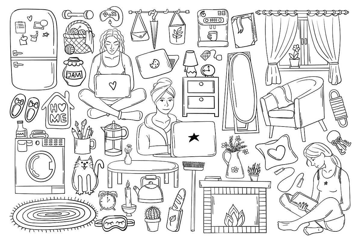 Cozy Home, an Object Illustration by ananastya (Photo 7 of 7)