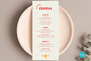 Retro Colorful Floral Wedding Bundle, an Invitation Template by StudioVonBraitenberg (Thumbnail 8 of 13)