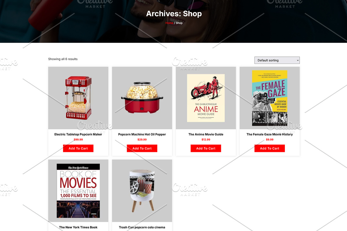 Movie Studio & Film Maker Template, a WordPress Template by HasnainDEV (Photo 3 of 5)