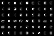 Set of letter E logo, a Branding & Logo Template by NataliiaVolyk (Thumbnail 3 of 3)