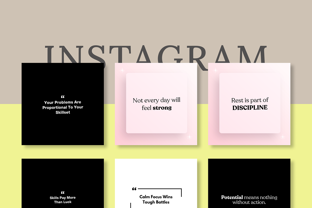 SUCCESS 50 INSTAGRAM TEMPLATE, a Social Media Template by RB Boutique (Photo 9 of 9)