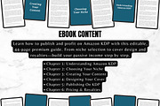 Earn Passive Income with Amazon KDP, a Marketing Template by Digital Content Mix (Thumbnail 4 of 6)