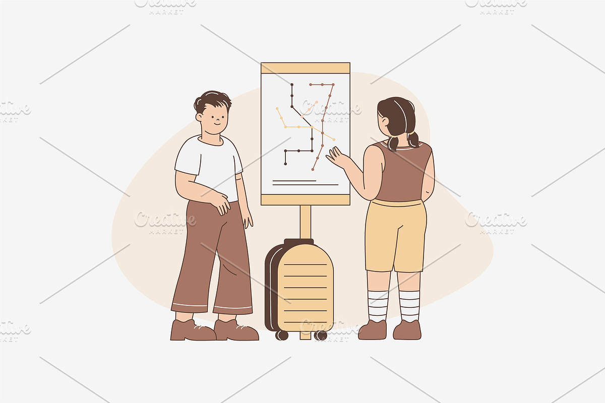 Public Transport Illustration, an Object Graphic by Jump Studio (Photo 12 of 14)