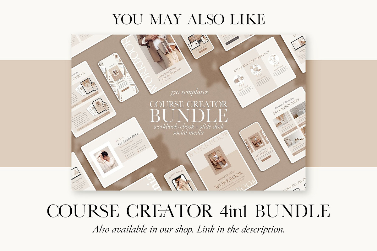 Elegant Workbook Template CANVA, a Magazine Template by Studio Loire (Photo 26 of 28)