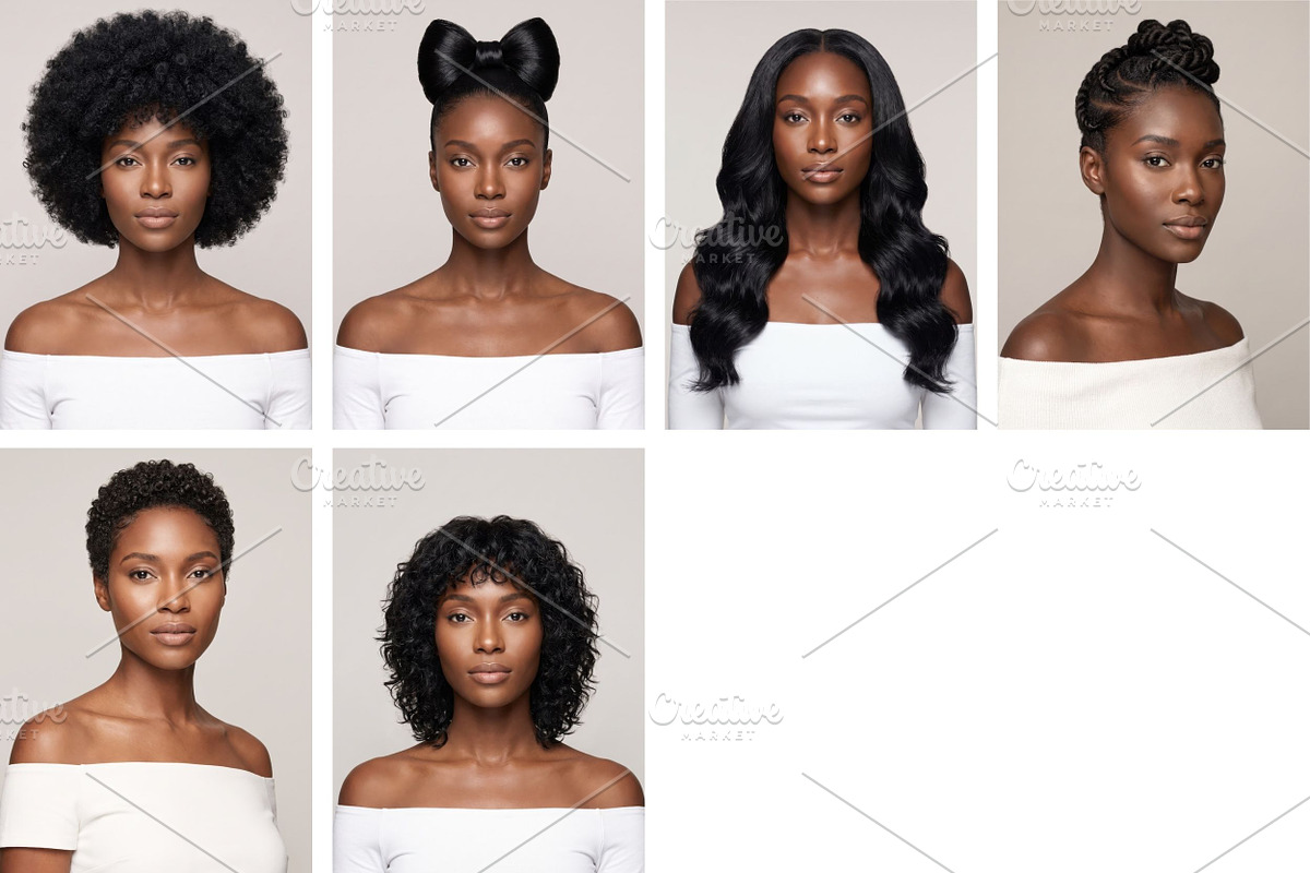 Melanin Luxury Hair Stock Photos, a Beauty & Fashion Photo by Selenique Studio (Photo 9 of 9)