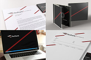 Black Corporate Identity, a Stationery Template by Marvel (Thumbnail 4 of 4)