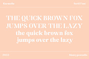 Karmella, a Serif Font by Mantype Studio (Thumbnail 11 of 14)