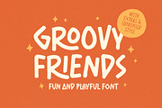 Groovy Friends - Playful Font, a Font by Letterhend Studio (Thumbnail 11 of 11)