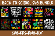 Back to School SVG Bundle, an Object Graphic by FunnySVGCrafts (Thumbnail 1 of 11)