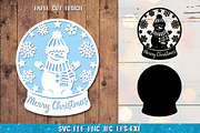 Snow Globe Papercut Bundle SVG, a Graphic by Digital_Craftyfox (Thumbnail 15 of 15)