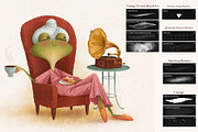 BUNDLE. Brushes for Procreate., a Brush Add-On by Maria Summer (Thumbnail 15 of 32)
