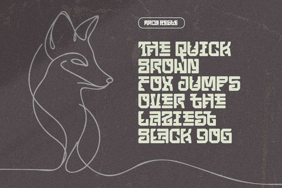 Arca Reste, a Blackletter Font by Grontype (Photo 7 of 8)