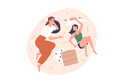 Parent - teenager relationships set, a Person Illustration by Good Studio (Thumbnail 9 of 9)