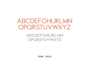 Rome A Stunning Sans Serif