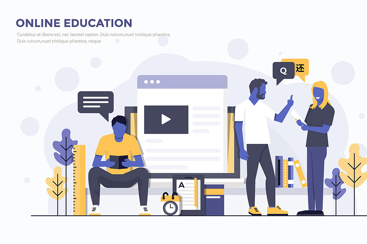Modern Flat Design Business Concepts, a Person Illustration by Creative Graphics (Photo 6 of 12)
