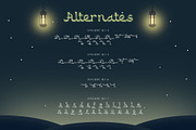 Buballen Arabic Typeface, a Script Font by alit design (Thumbnail 11 of 14)