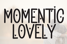 Momentic Lovely | Script Font