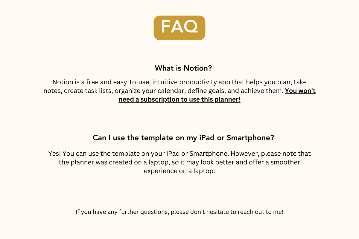 Habit Tracker, Notion Template, a Presentation Template by Planner 2 Success (Photo 9 of 9)