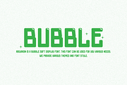 Rogvakon - Bubble Font, a Sans Serif Font by Iqsiart Studio (Thumbnail 2 of 7)