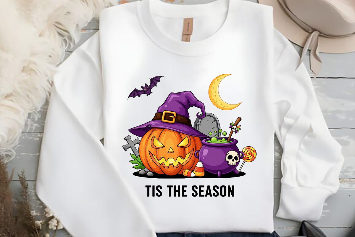 Tis the Halloween Season PNG, an Icon by Black Bird Studio (Photo 2 of 4)