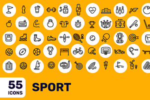 Sport Pack 55 Icons