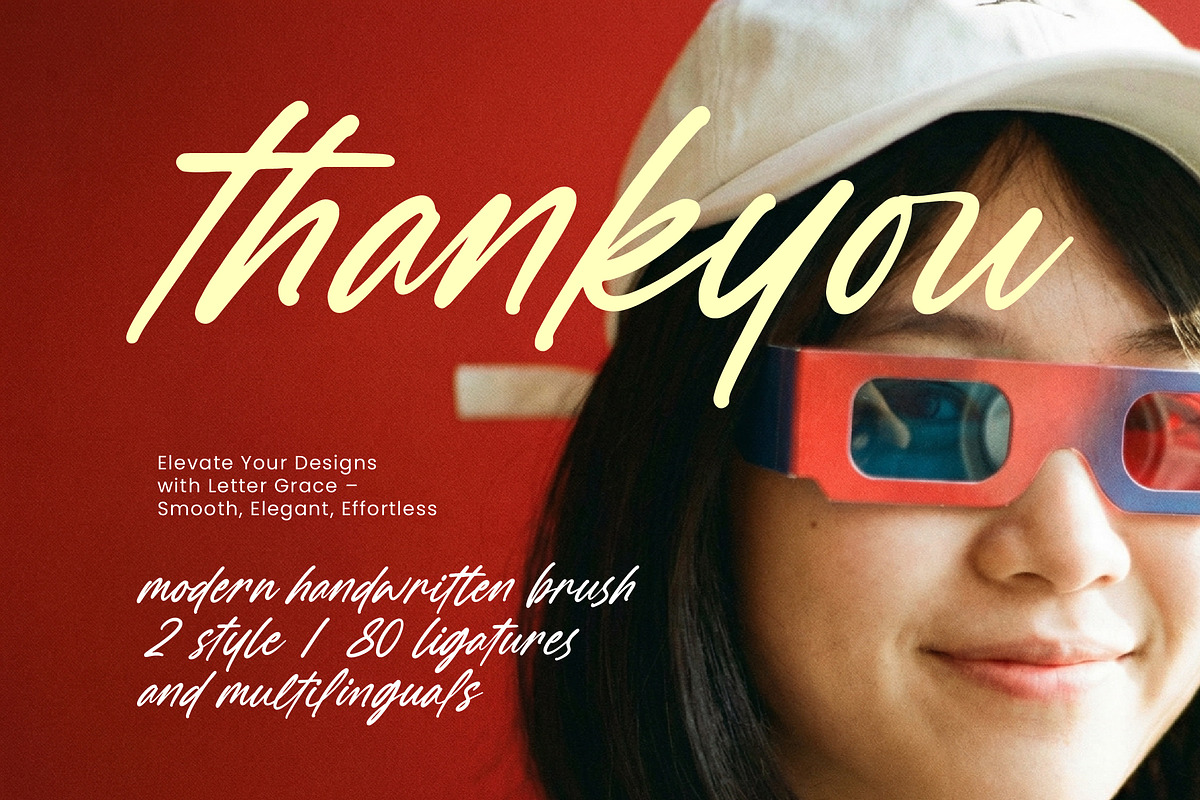 Letter Grace Modern Handwritten, a Script Font by Letterena Studios Script (Photo 20 of 20)