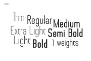 Alicization - Sans Serif, a Sans Serif Font by Teweka (Thumbnail 3 of 11)