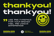 Seeker - Wide Sporty Branding Font, a Sans Serif Font by Asenbayu (Thumbnail 15 of 15)
