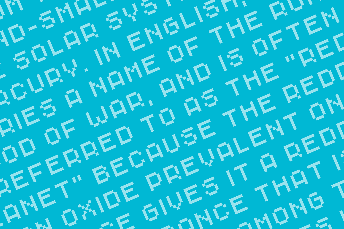 Monopix Pixel Typeface (12 Fonts), a Sans Serif Font by alpercakici (Photo 6 of 11)