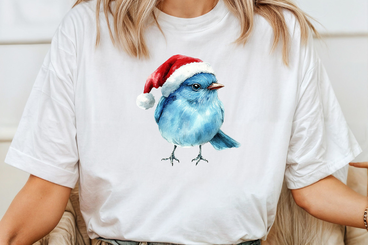 Blue Christmas Clipart, an Illustration by Pixels.Craft (Photo 4 of 7)