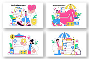 10 Health Insurance Illustration, a Healthcare Illustration by denayunebgt (Thumbnail 3 of 4)