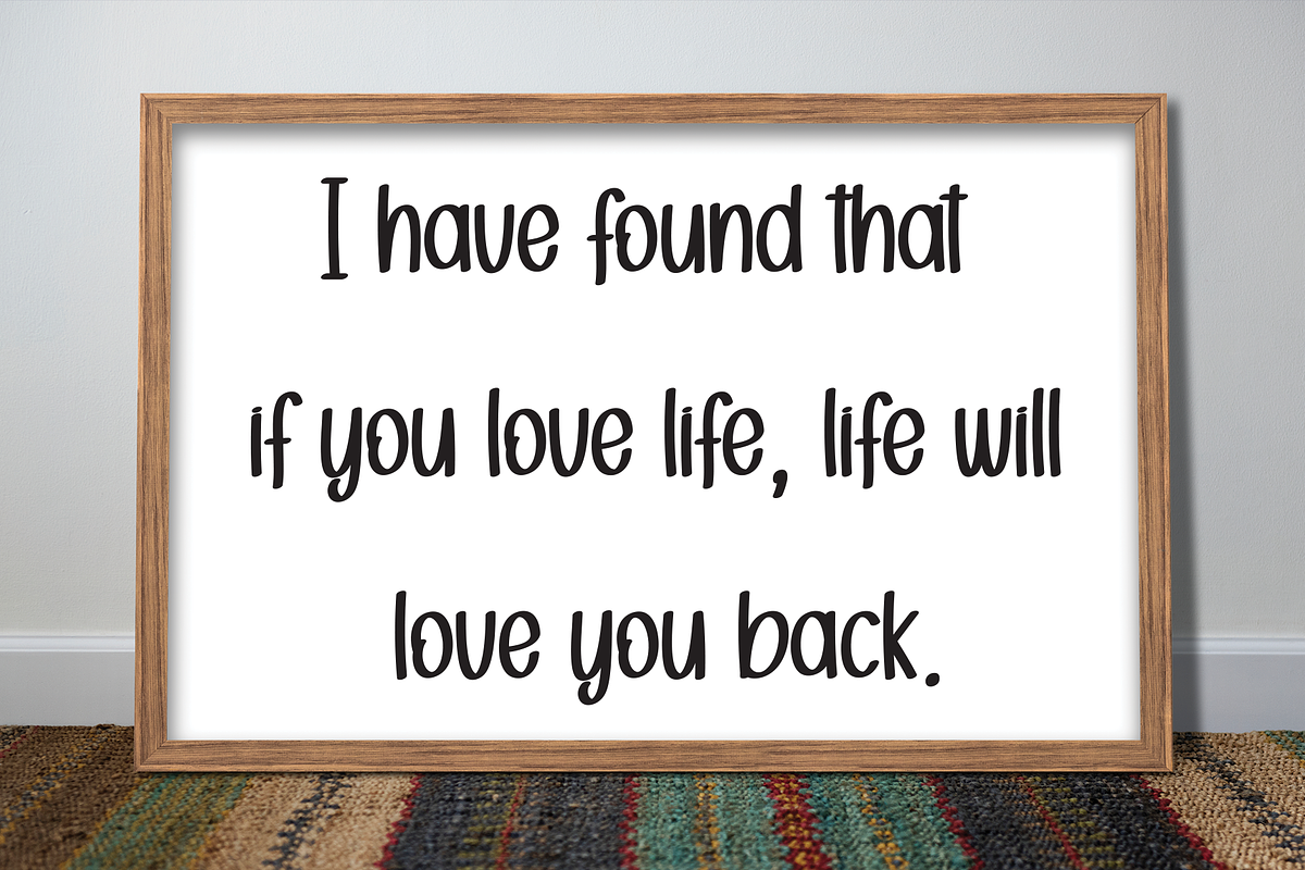 Thick Outline | Script Font, a Script Font by Scratchones (Photo 2 of 8)