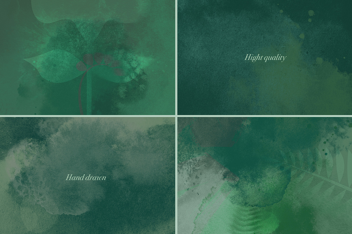 Mystical Botanical Backgrounds, a Background Graphic by Elena Pimonova (Photo 4 of 10)
