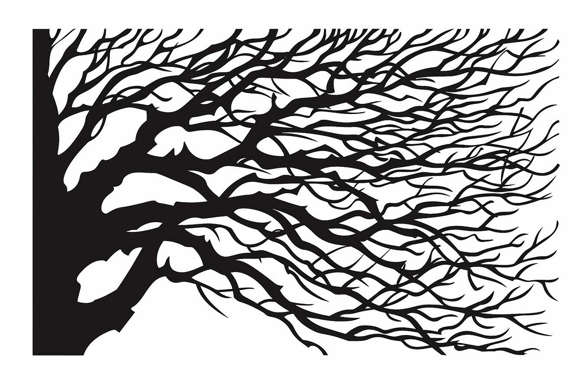Tree Branch Laser Cut Panel Bundle, a Graphic by balal (Photo 5 of 11)