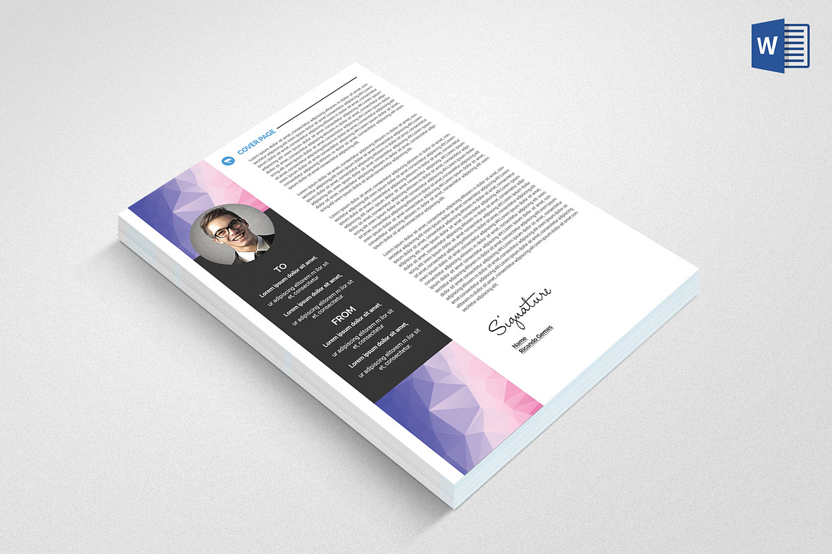 Resume CV Set, a Resume Template by graphicforest (Photo 5 of 6)