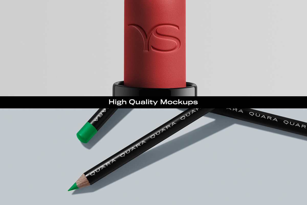 30 Cosmetic Beauty Makeup Mockups, a Pens & Pencil Mockup by Asylab (Photo 5 of 36)