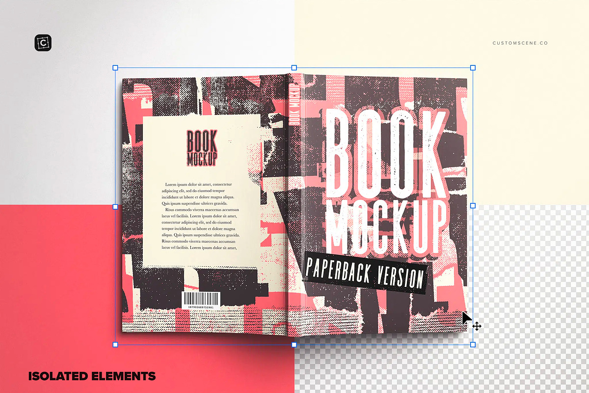 Paperback Book Mockup Lay Flat, a Books & Magazine Mockup by Custom Scene (Photo 4 of 8)