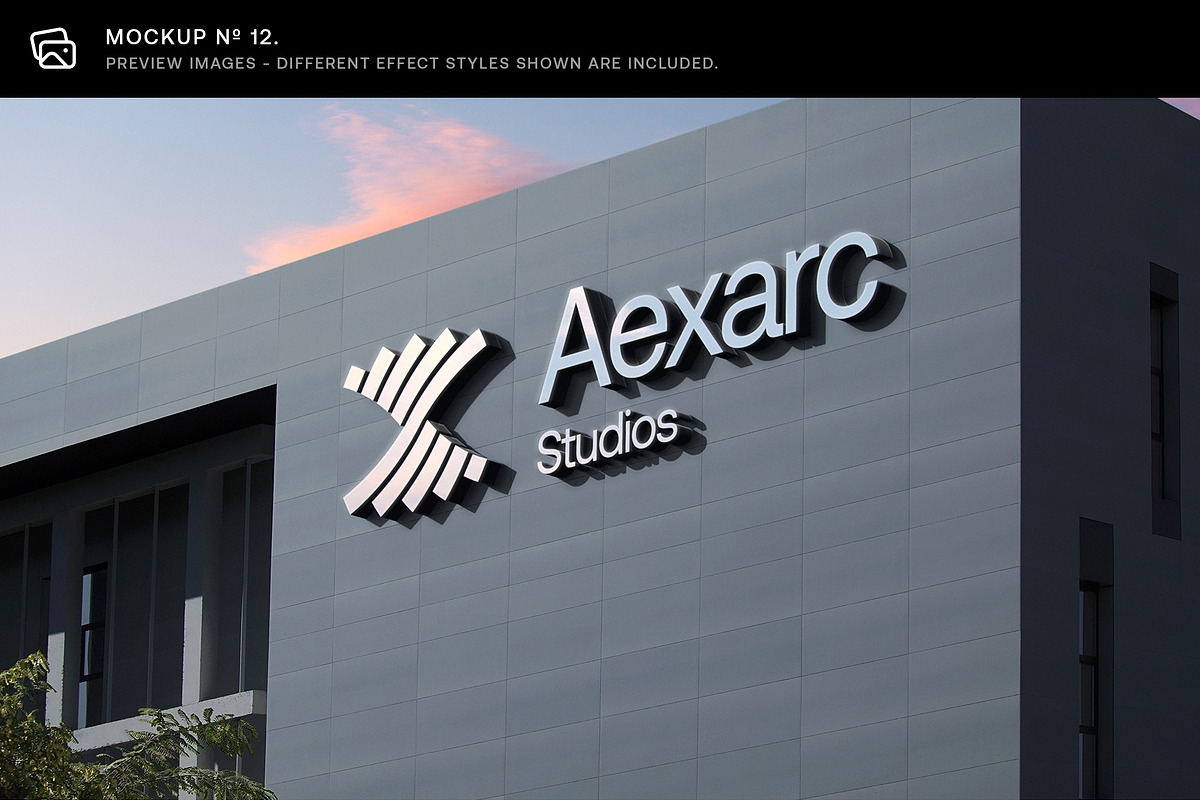 50 Logo Mockup Branding Bundle - V6, a Product Mockup by Asylab (Photo 20 of 63)