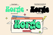 Korge | Bold Slab Serif Logo Font, a Serif Font by Ardana Creative (Thumbnail 2 of 10)