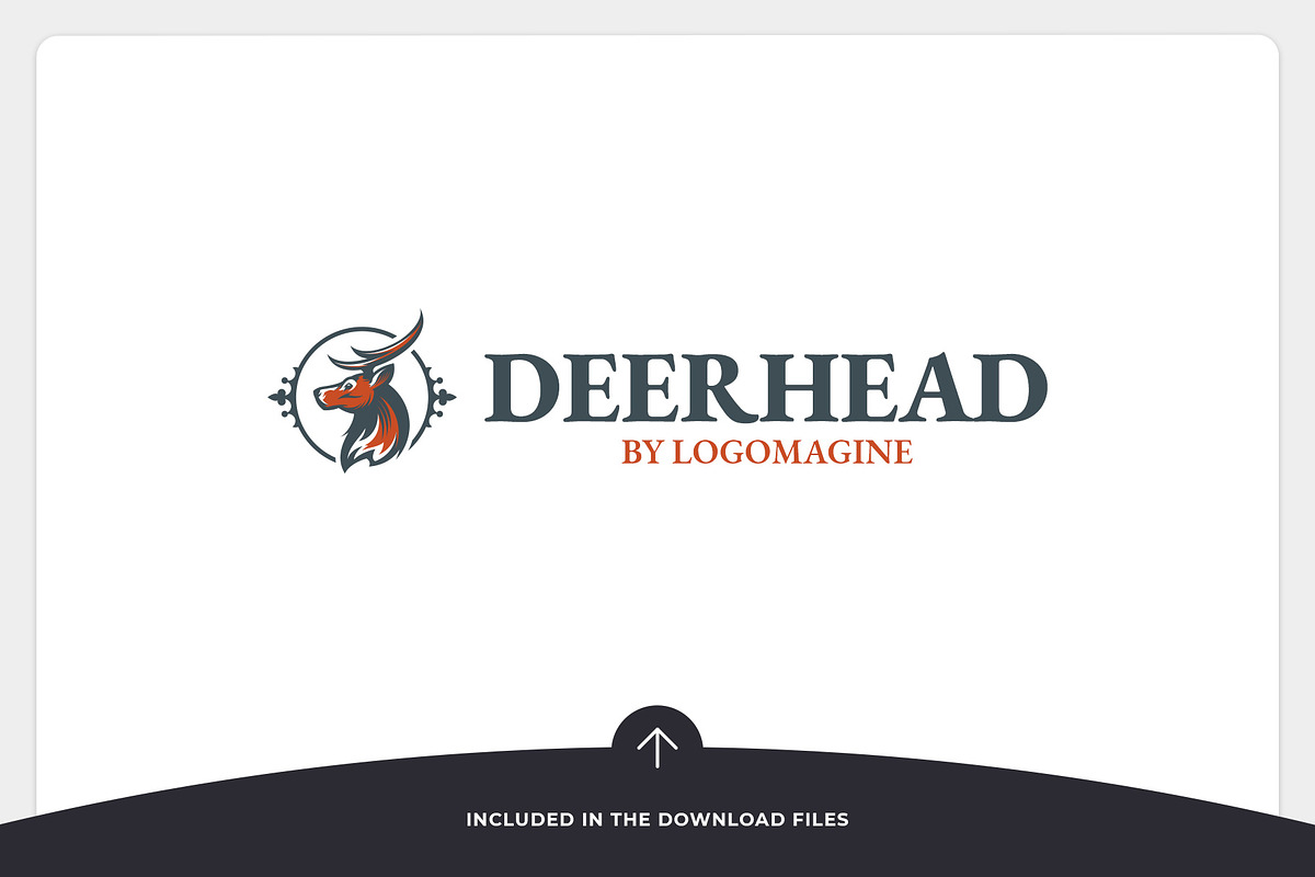 Deer Head Logo Template, a Branding & Logo Template by LOGOMAGINE (Photo 11 of 16)
