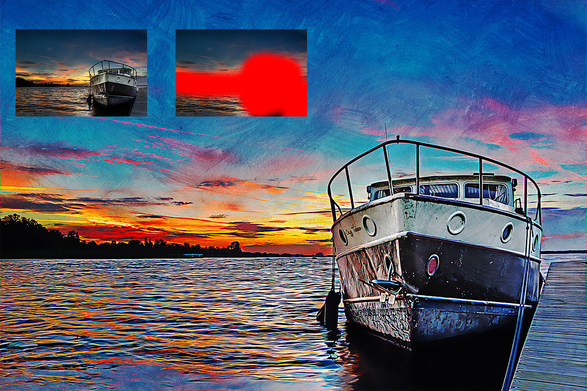 Artistic Painting Photoshop Action, an Action Add-On by Design Forest (Photo 5 of 14)